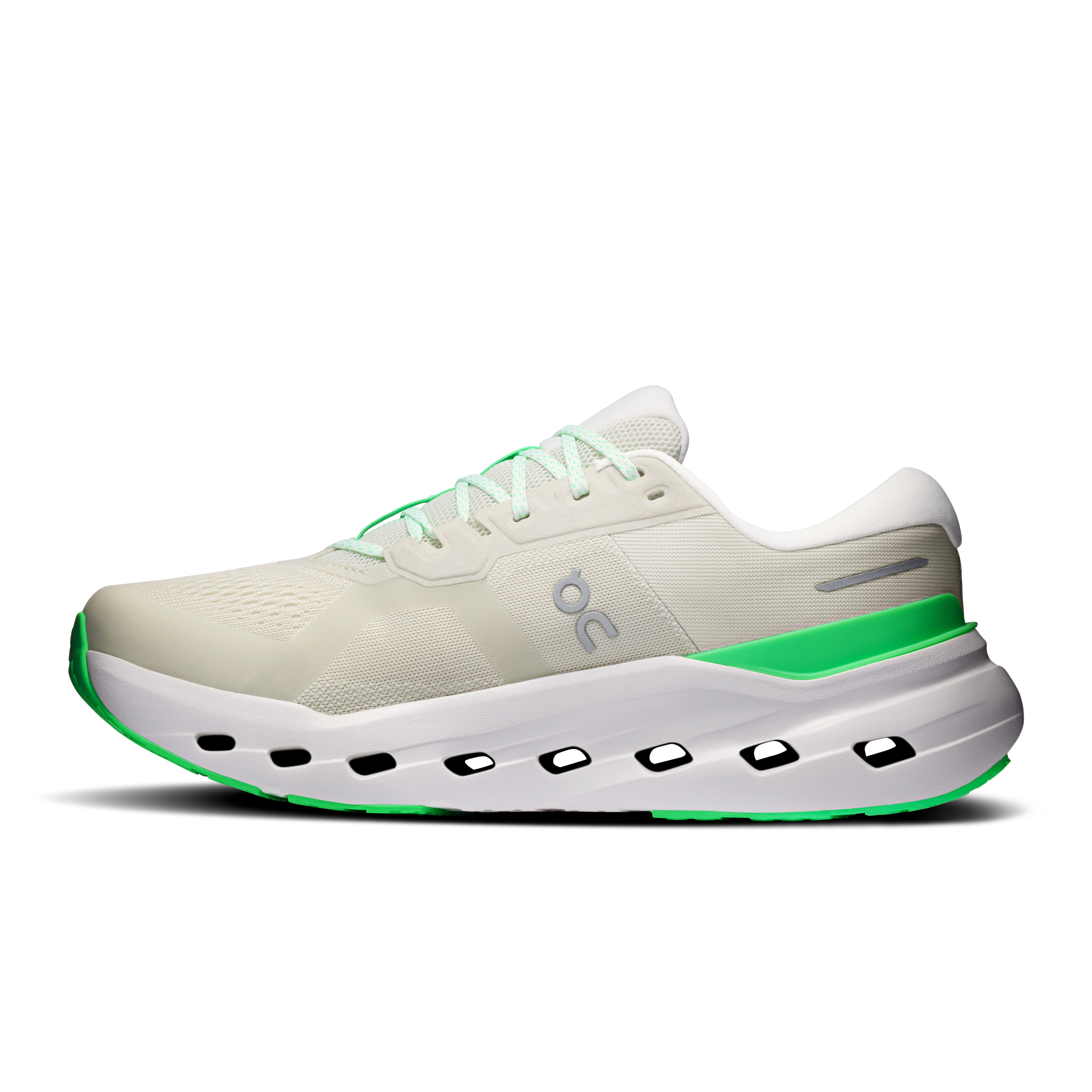 On Running Men's Cloudrunner 3 Wide Shoes - Ghost / Verdite