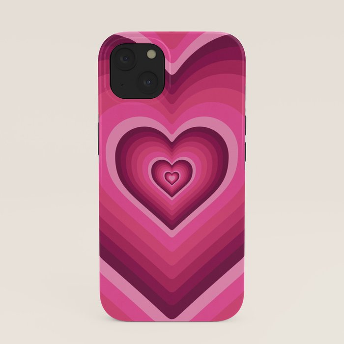 70's Heart iPhone Case