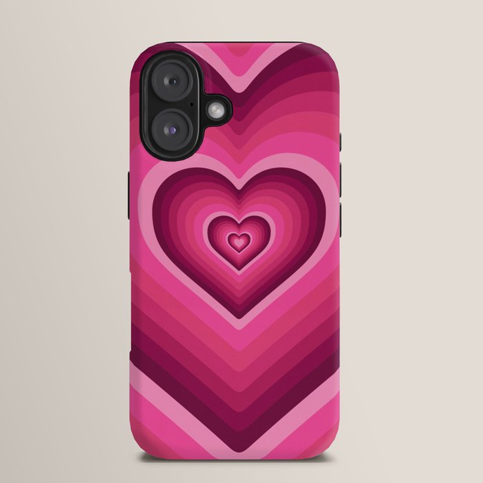 70's Heart iPhone Case