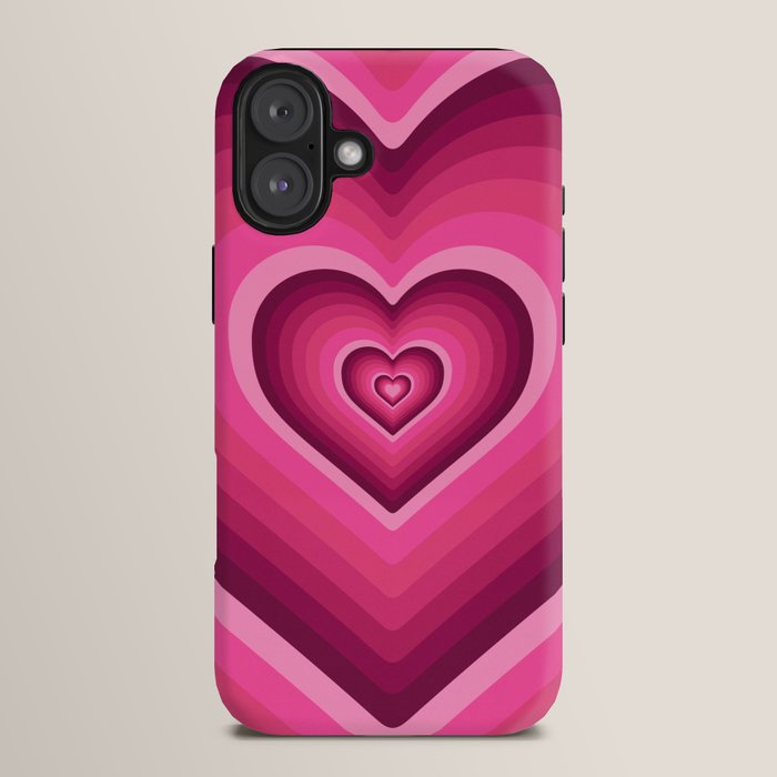 70's Heart iPhone Case