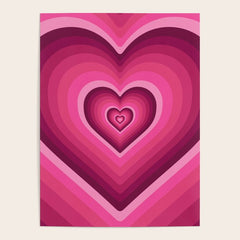 70's Heart Poster