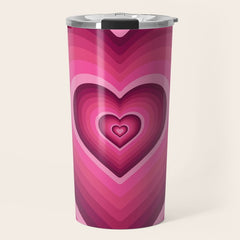 70's Heart Travel Mug
