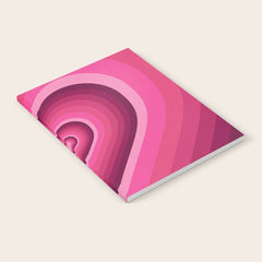 70's Heart Notebook
