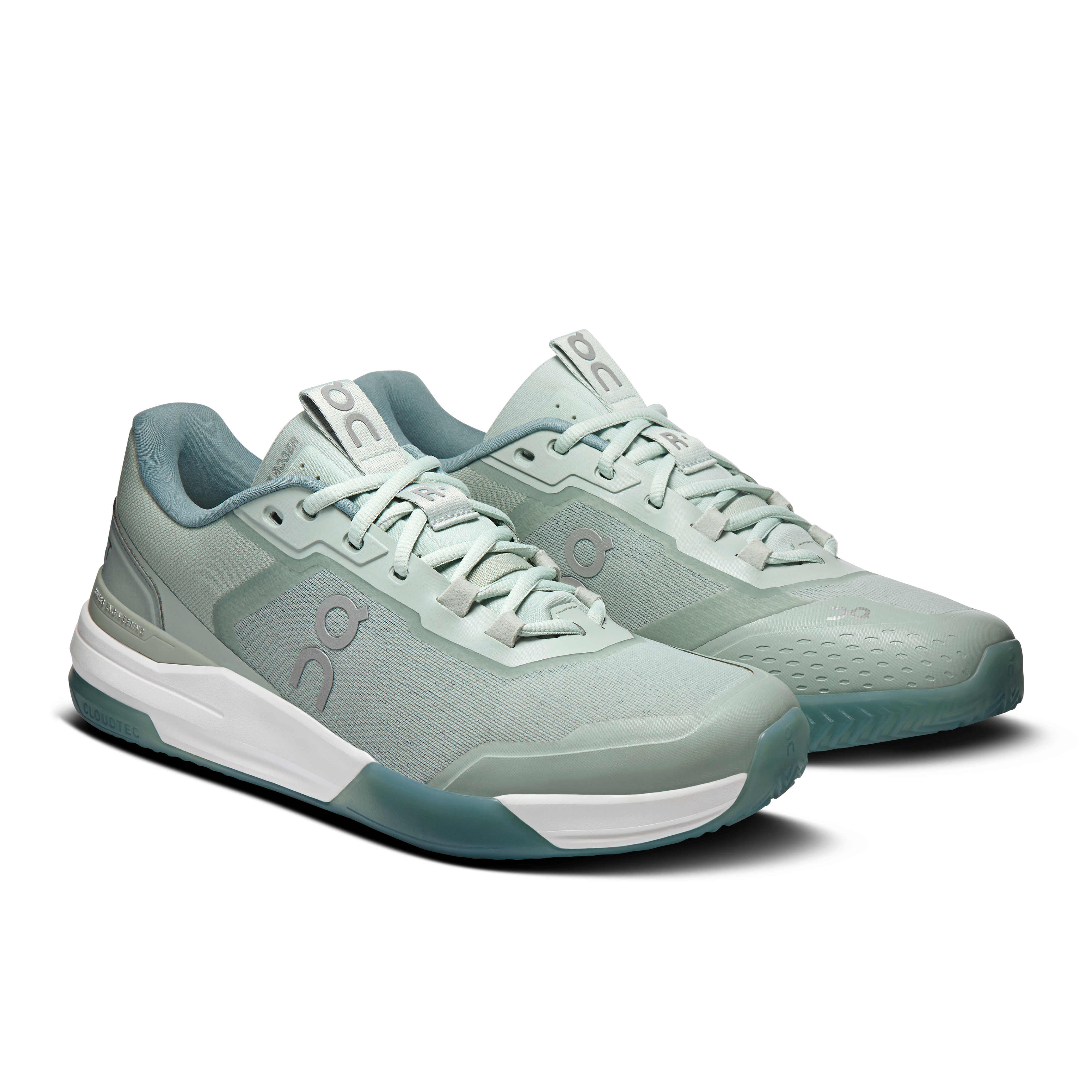 On Running Men's The Roger Advantage Pro Clay Shoes - Mineral / Linen