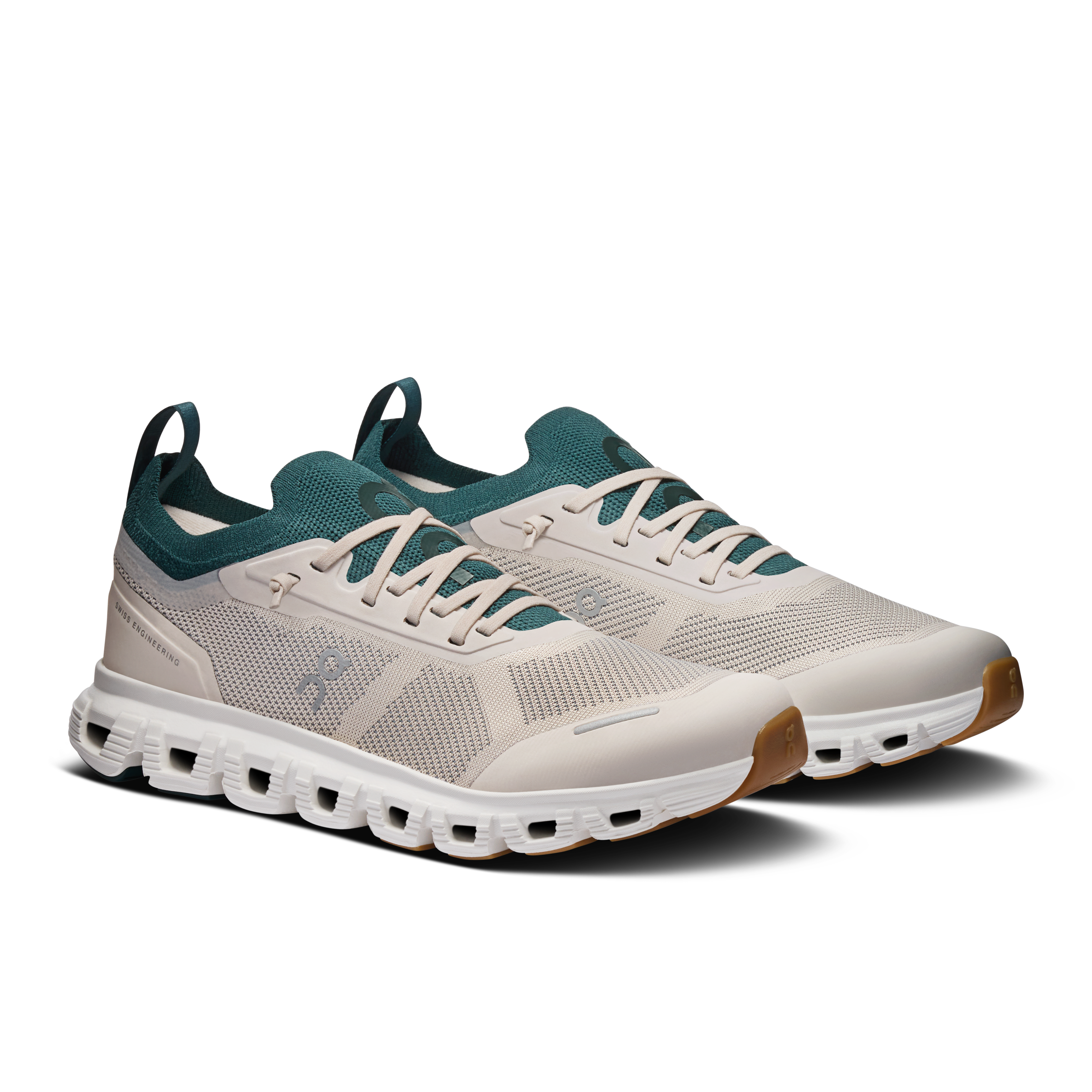On Running Women's Cloud 6 Versa Shoes - Pearl / Larch