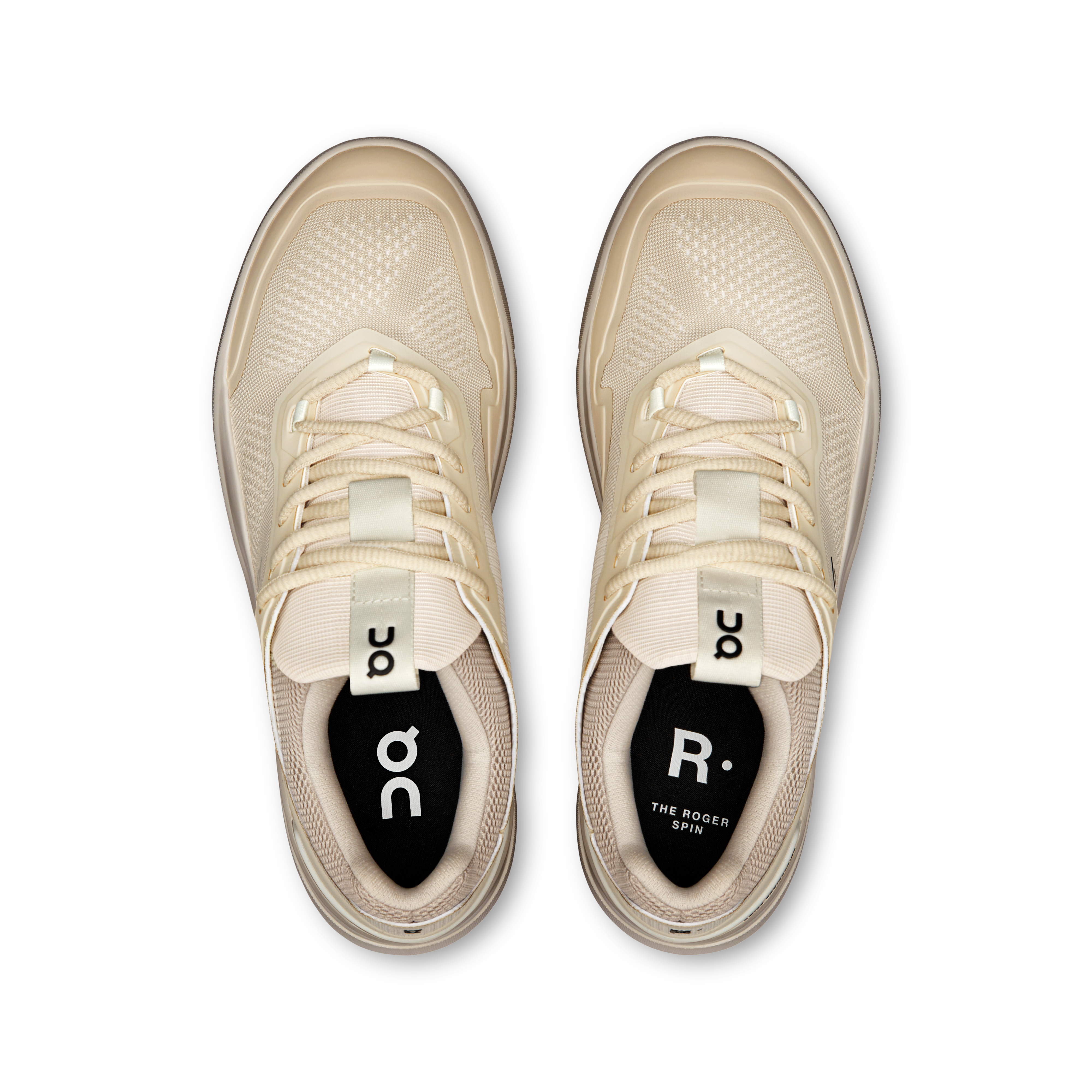 On Running Women's The Roger Spin Shoes - Sand / Ivory