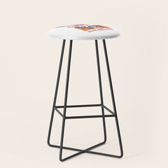 1936 Monaco Grand Prix Race Poster  Stool