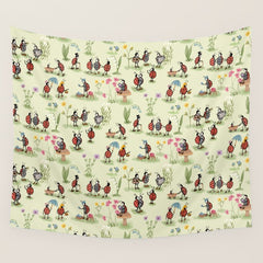 A Ladybug Life Wall Tapestry