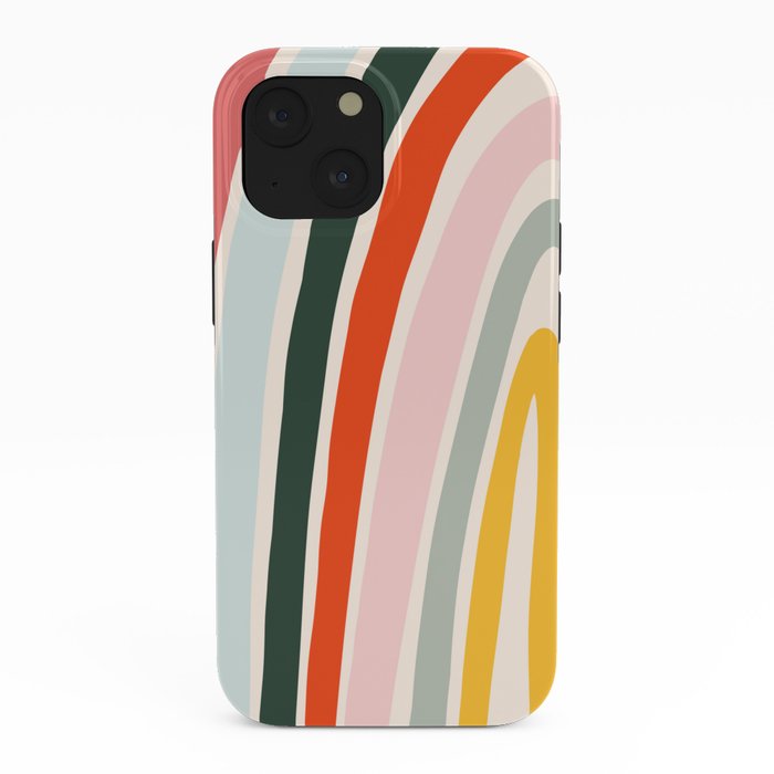 70s Vintage Rainbow iPhone Case