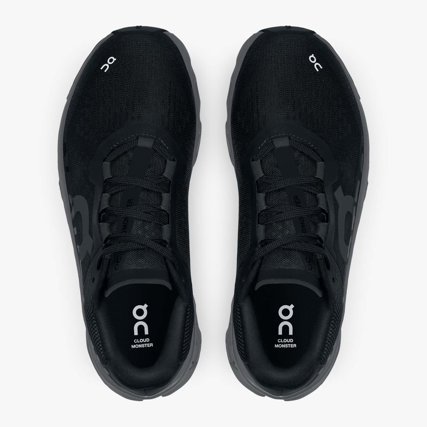 On Running Women's Cloudmonster Shoes - Black / Magnet