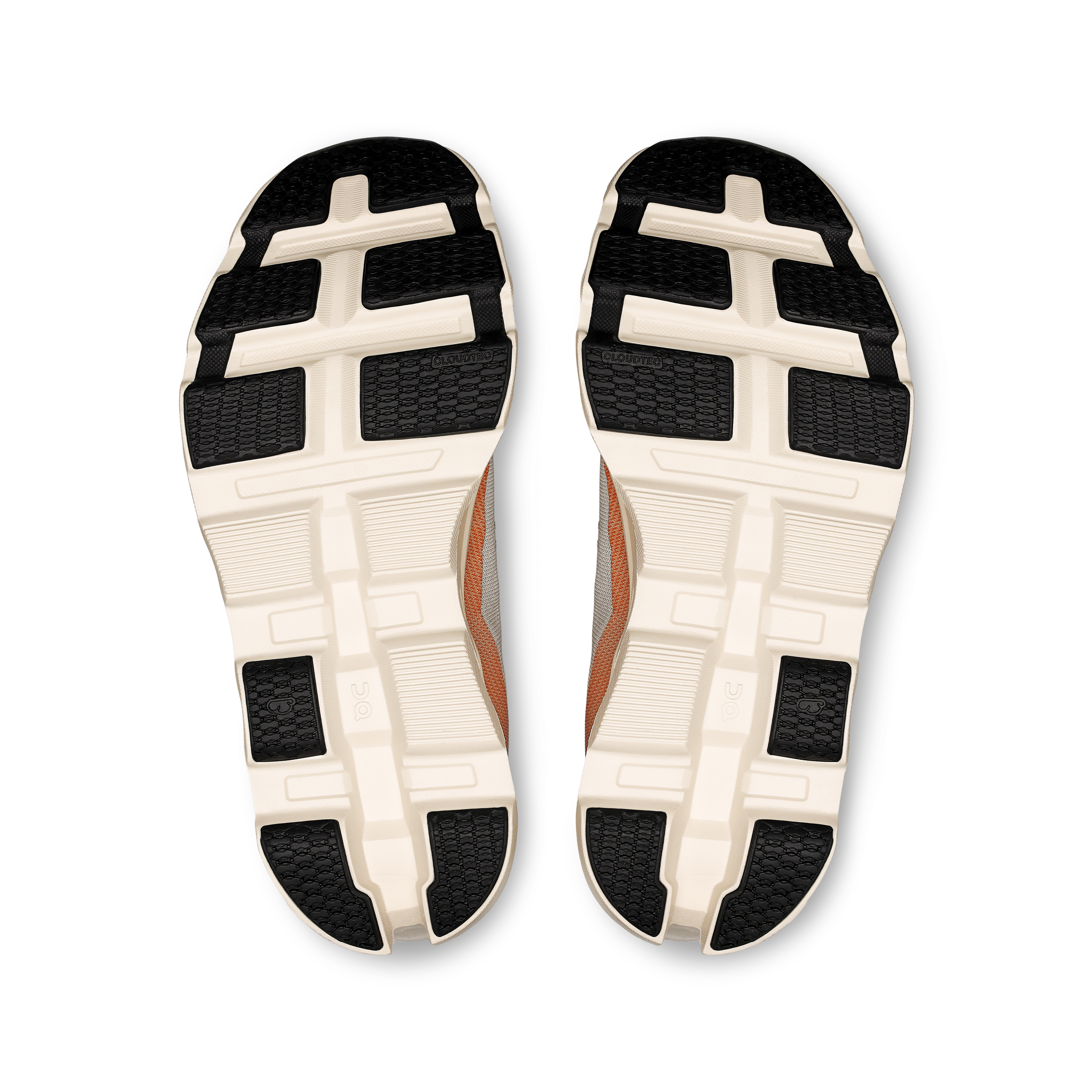 On Running Women's Cloudmonster 2 Shoes - Ivory / Tangerine