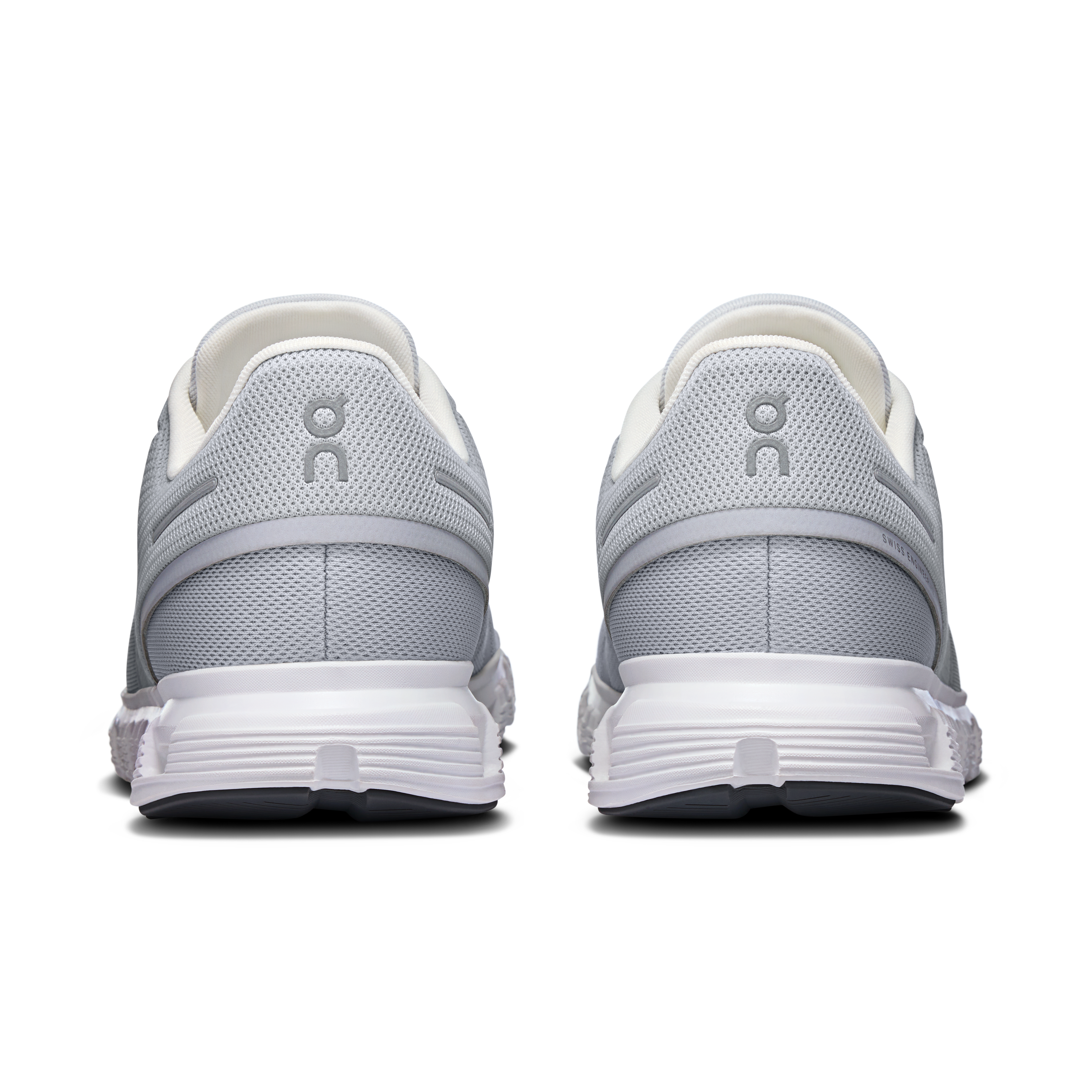 On Running Men's Cloud 6 Wide Shoes - Glacier / White