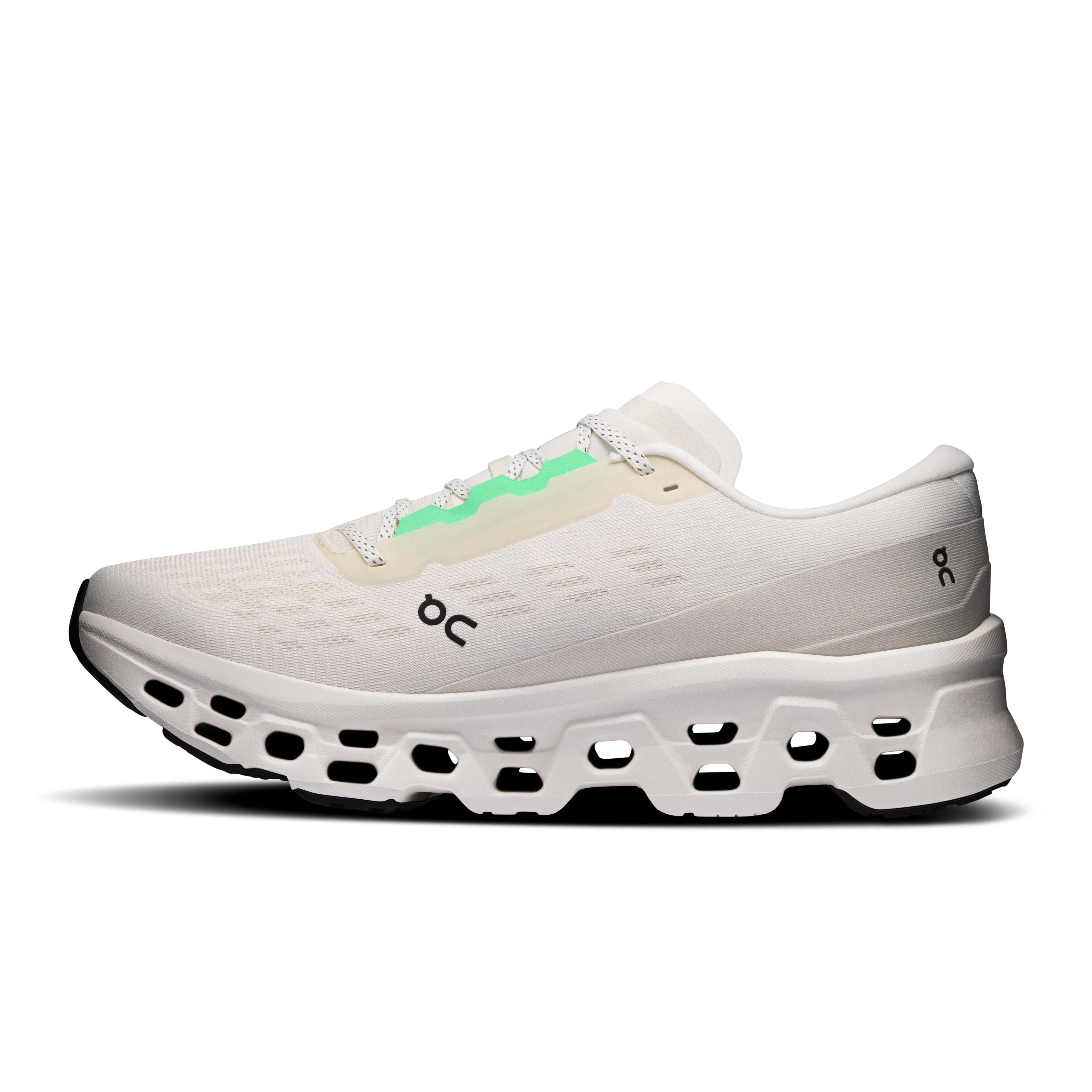 On Running Men's Cloudmonster 3 Shoes - Ivory / Ivory