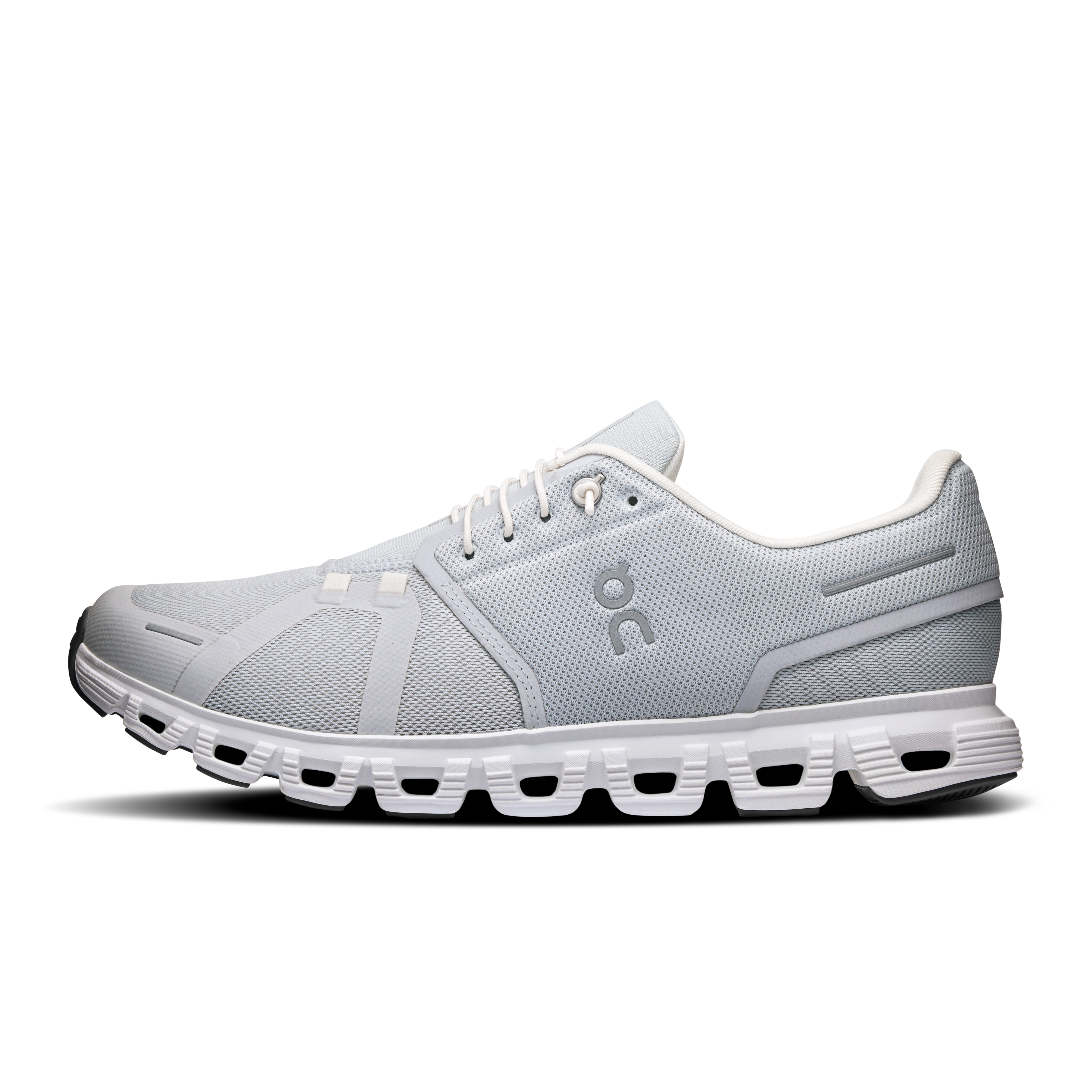 On Running Men's Cloud 6 Wide Shoes - Glacier / White
