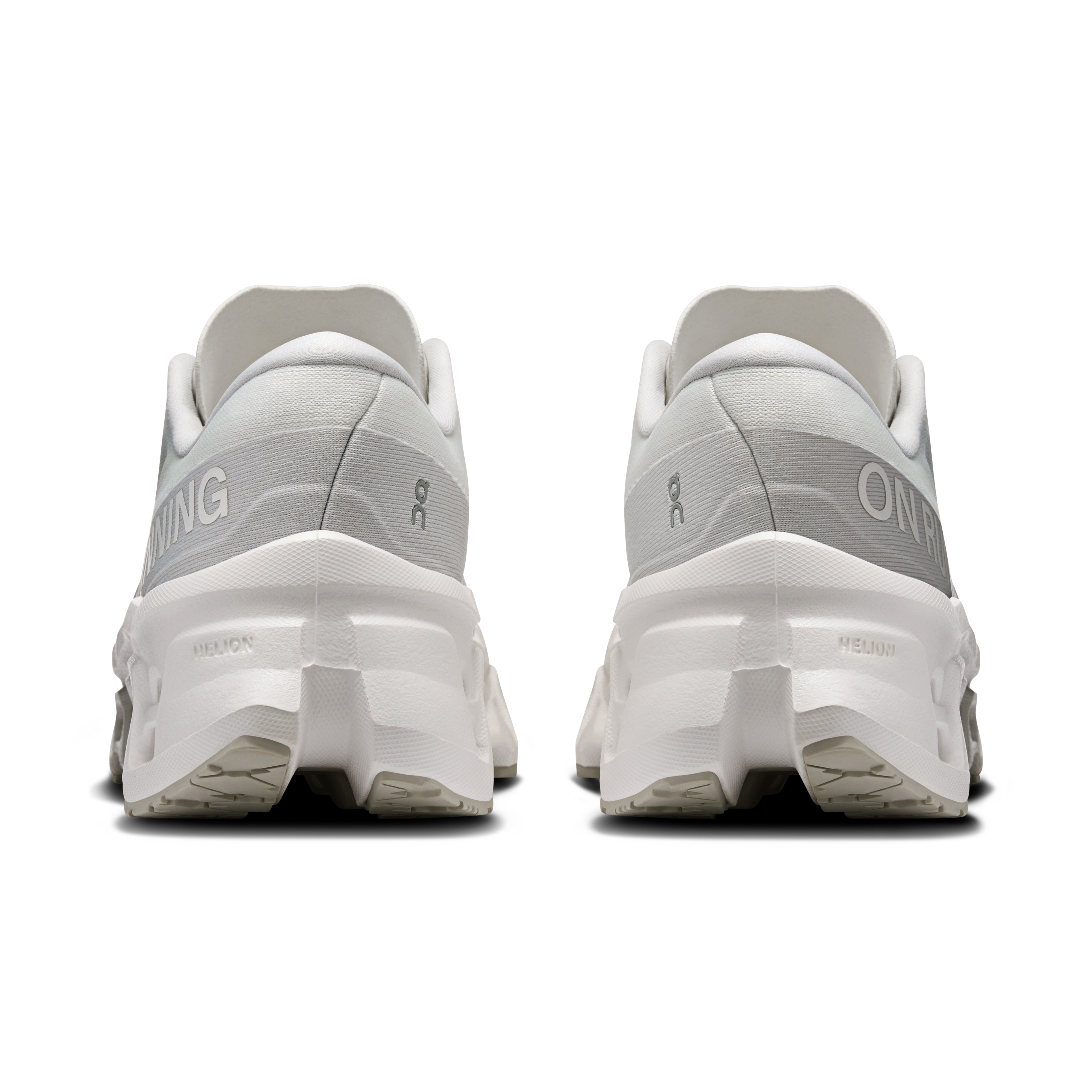 On Running Women's Cloudmonster 3 Shoes - White / Wolf