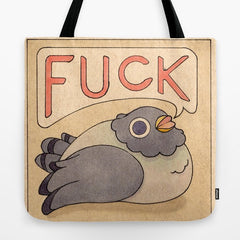 Fuck' Pigeon 03 Tote Bag