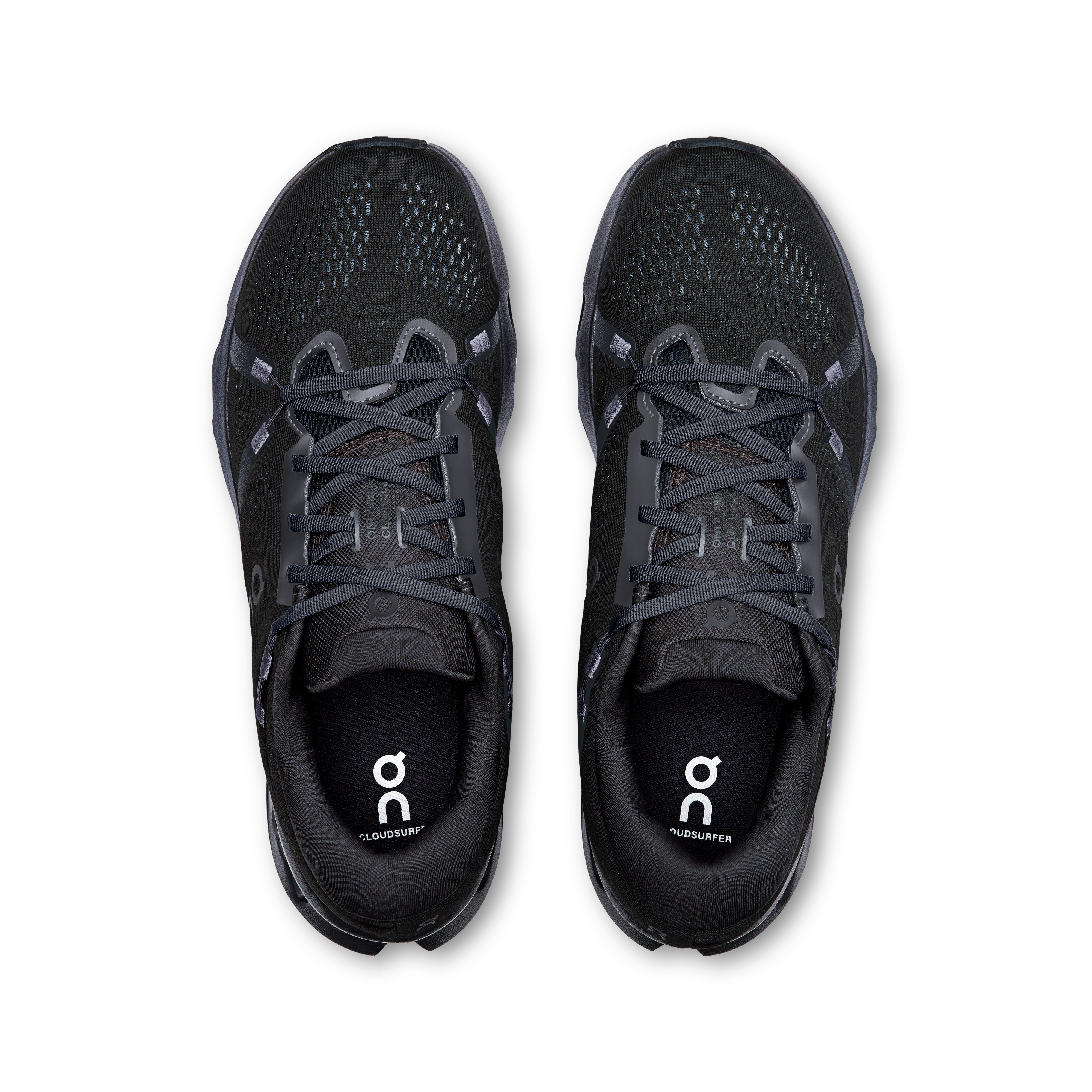 On Running Men's Cloudsurfer 2 Shoes - Black / Black