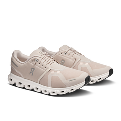 On Running Men's Cloud 6 Shoes - Pearl / White