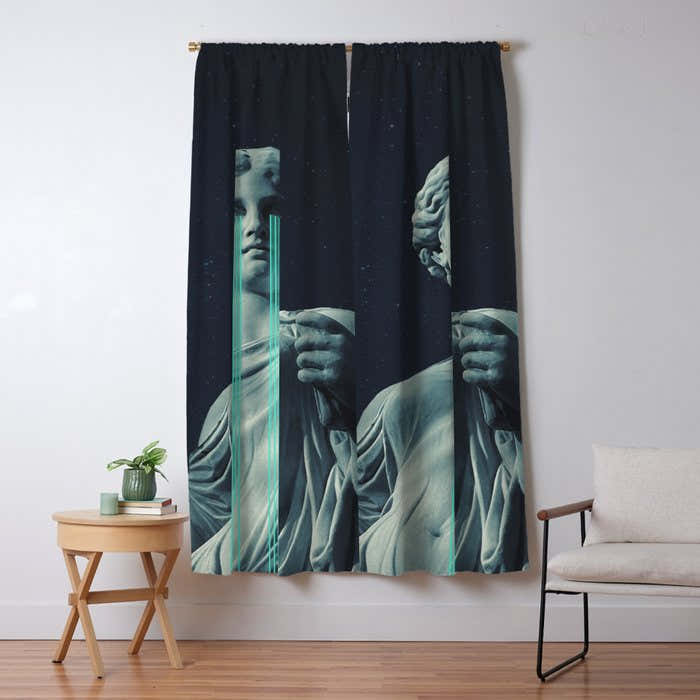 a kind of Sorrow Window Curtain