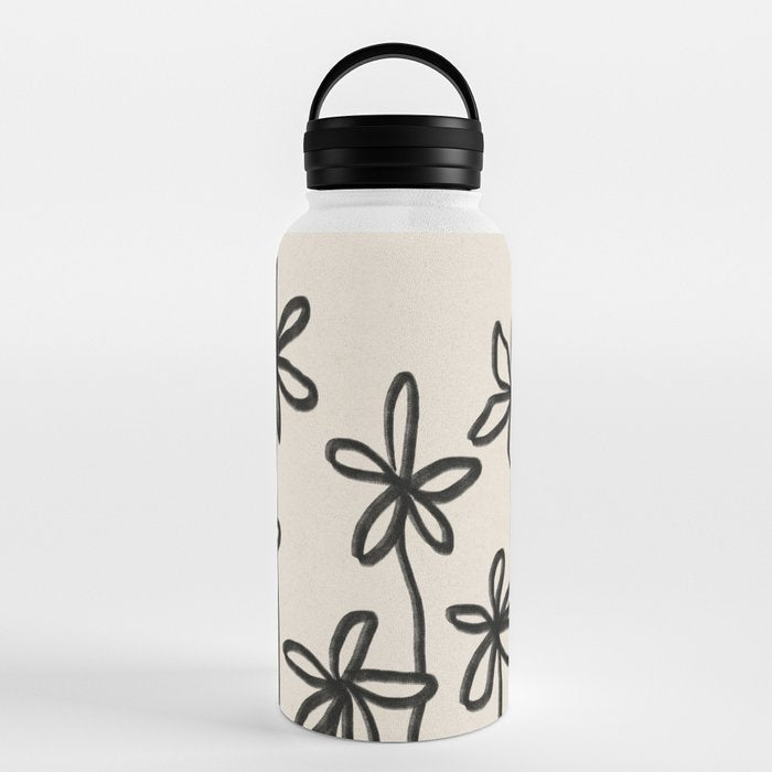 A Field Of Flowers Water Bottle