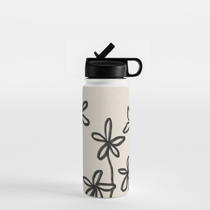 A Field Of Flowers Water Bottle