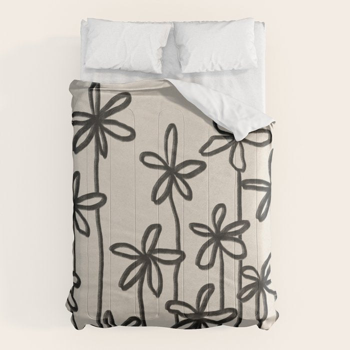 A Field Of Flowers Comforter