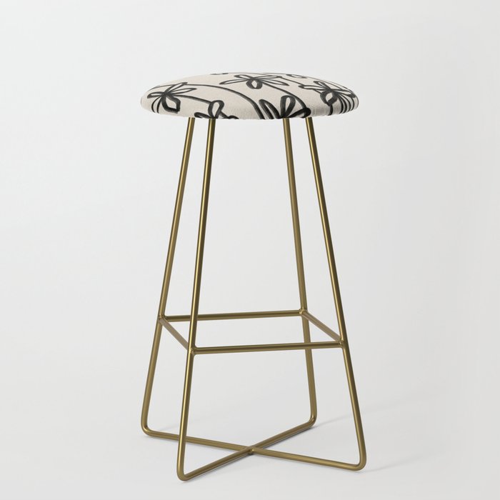 A Field Of Flowers Stool