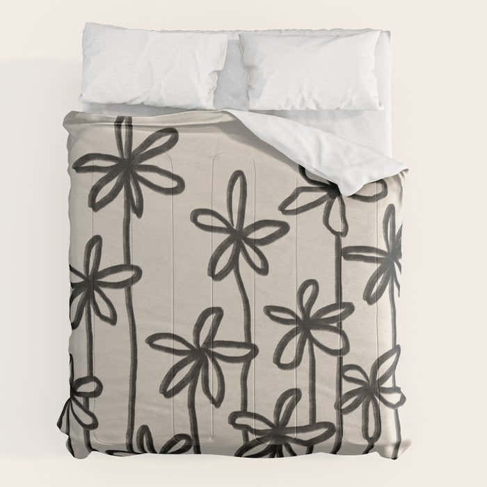 A Field Of Flowers Comforter
