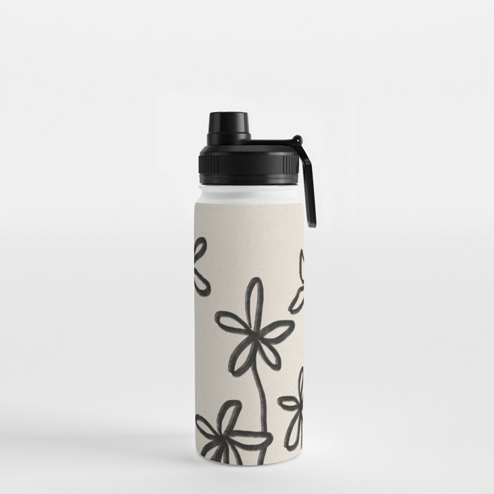 A Field Of Flowers Water Bottle