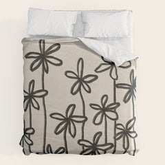 A Field Of Flowers Duvet Cover