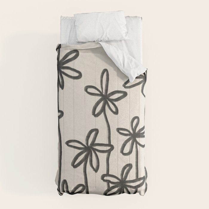 A Field Of Flowers Comforter