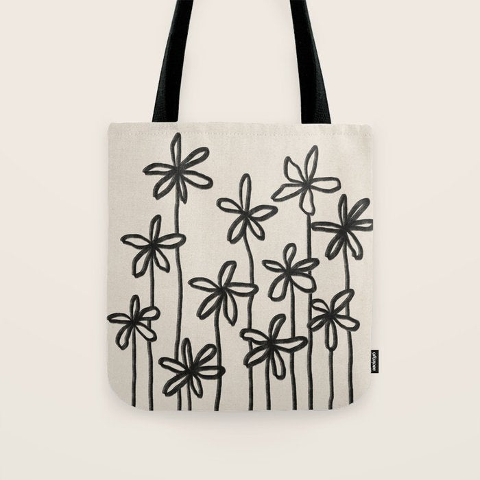 A Field Of Flowers Tote Bag