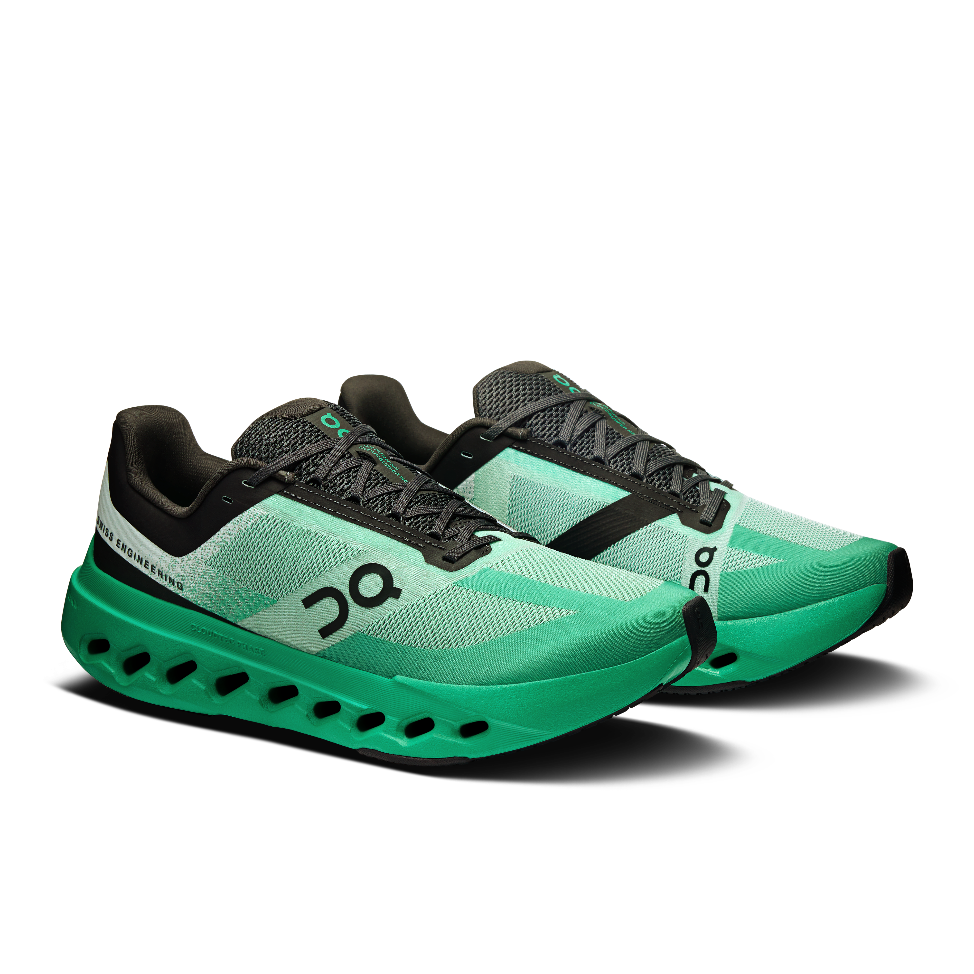 On Running Men's Cloudsurfer Next Shoes - Mint / Black
