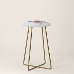 1947 FRANCE Cote d'Azur Travel Poster Stool