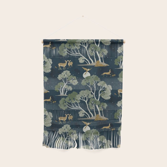 A Forest Awakens Full Moon Wall Hanging