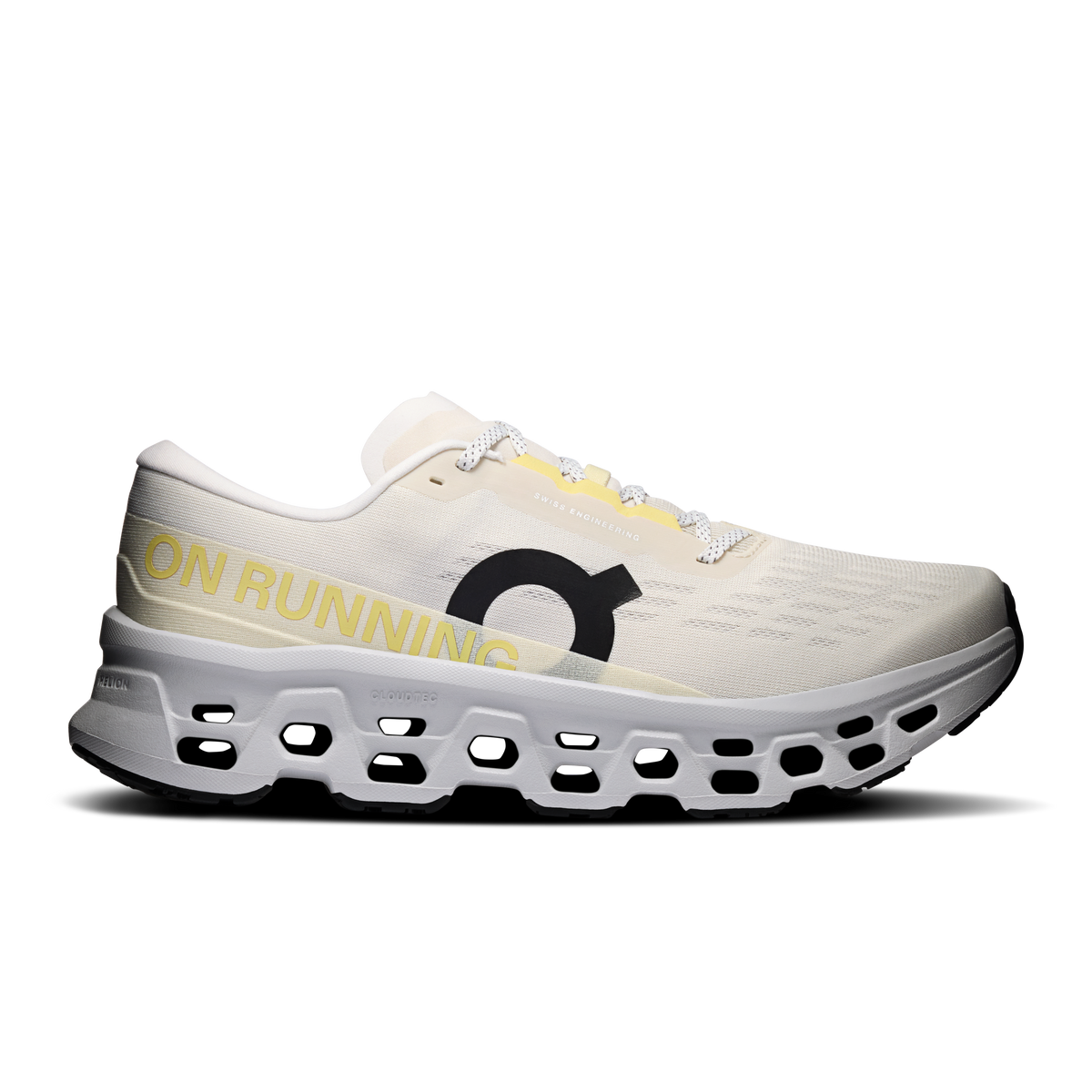 On Running Men's Cloudmonster 3 Shoes - Ghost / Glacier