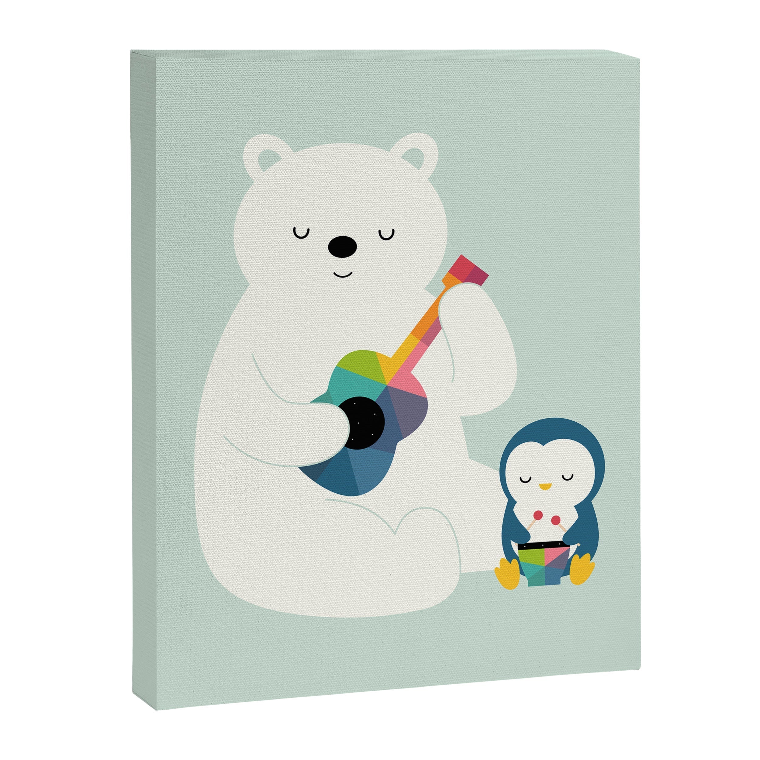A Little Band Canvas Print