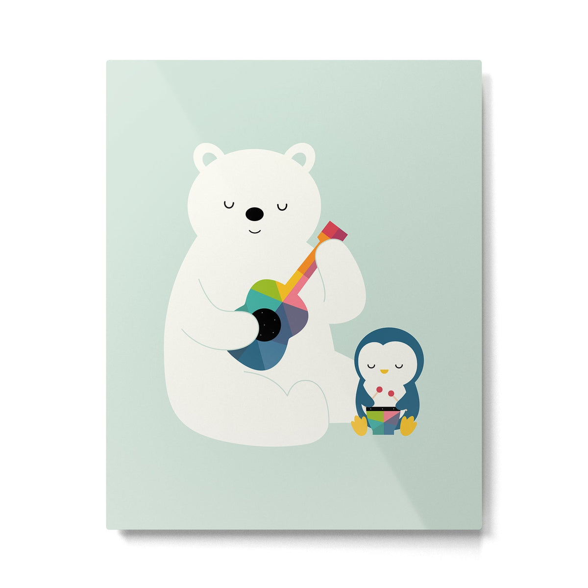 A Little Band Metal Print