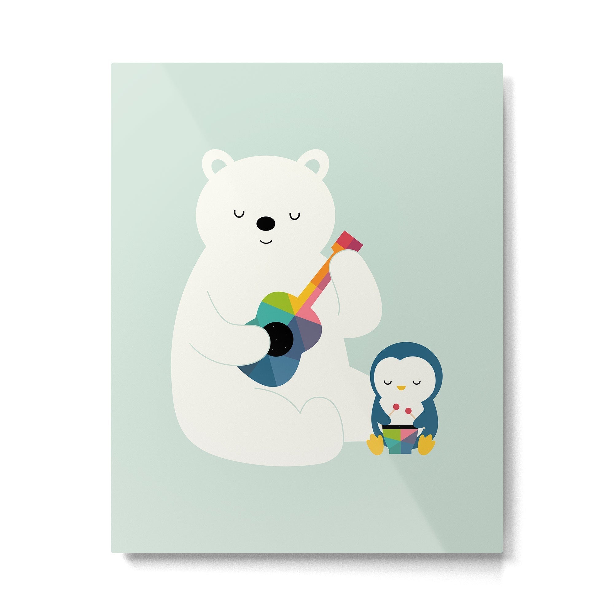 A Little Band Metal Print
