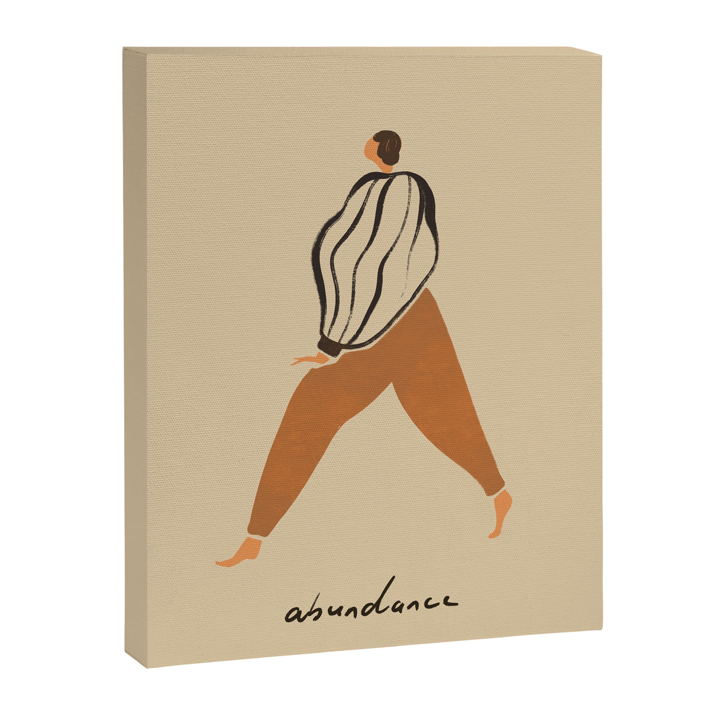 A for Abundance Canvas Print