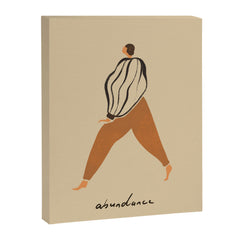 A for Abundance Canvas Print