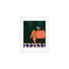 A Lil Birdy Told Me Art Print