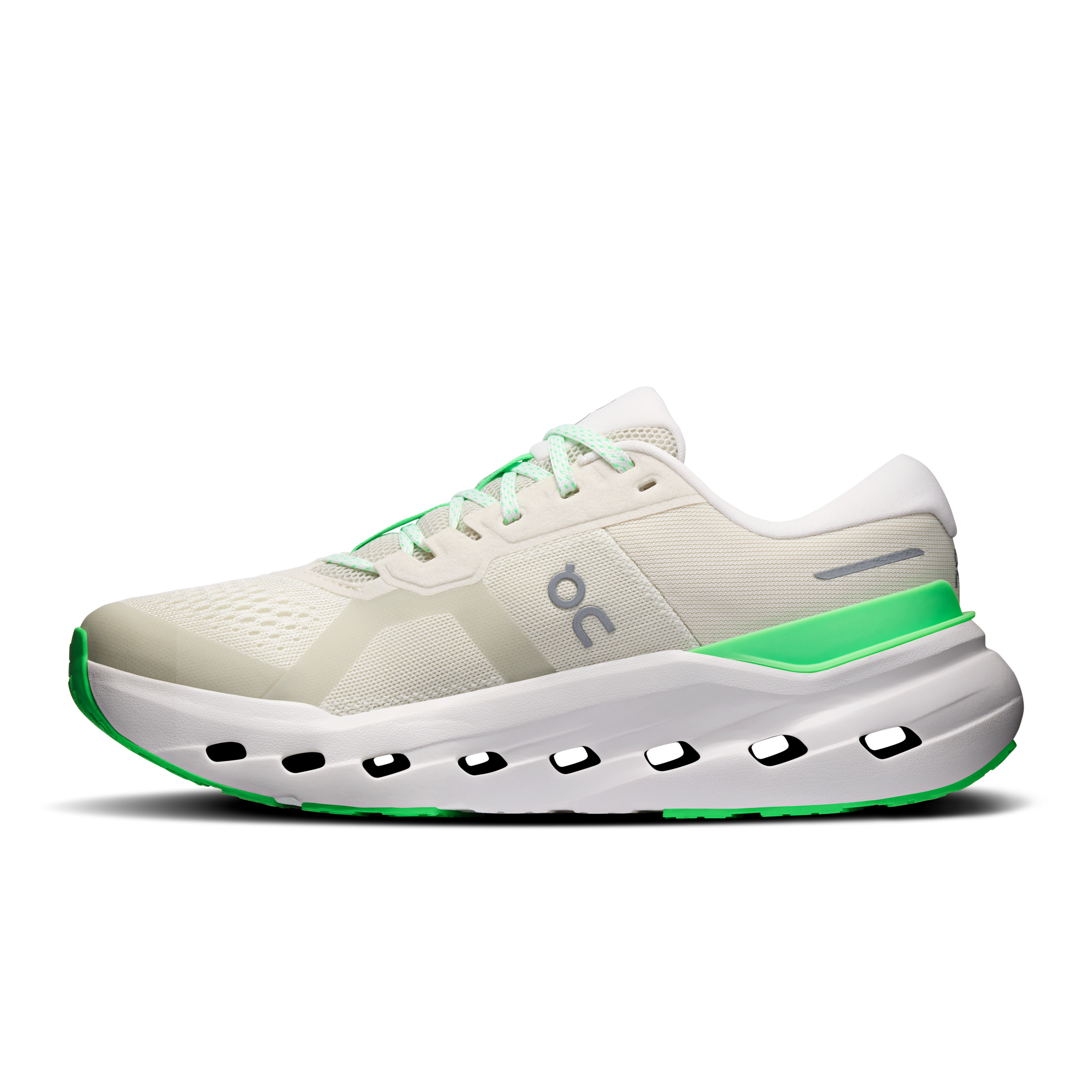 On Running Women's Cloudrunner 3 Shoes - Ghost / Verdite