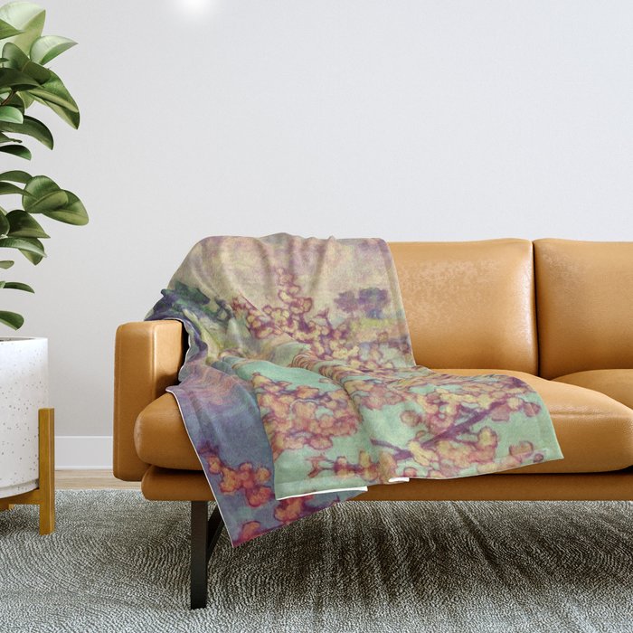 A Closer Look at Kukuyediyo (Series III of IV) - Nature Landscape Throw Blanket