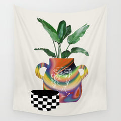 A house plant / Still life Wall Tapestry