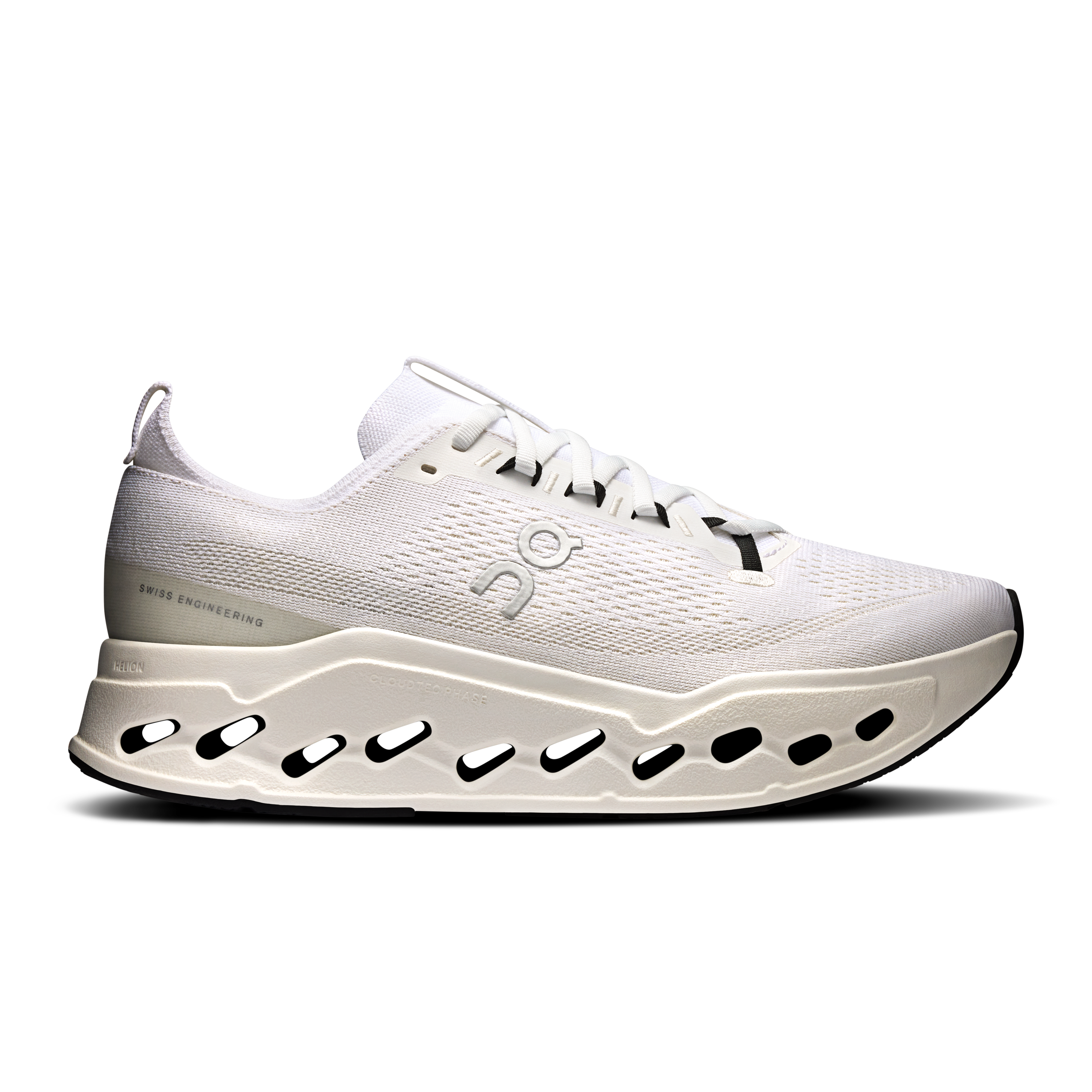 On Running Men's Cloudsurfer Max Shoes - White / White