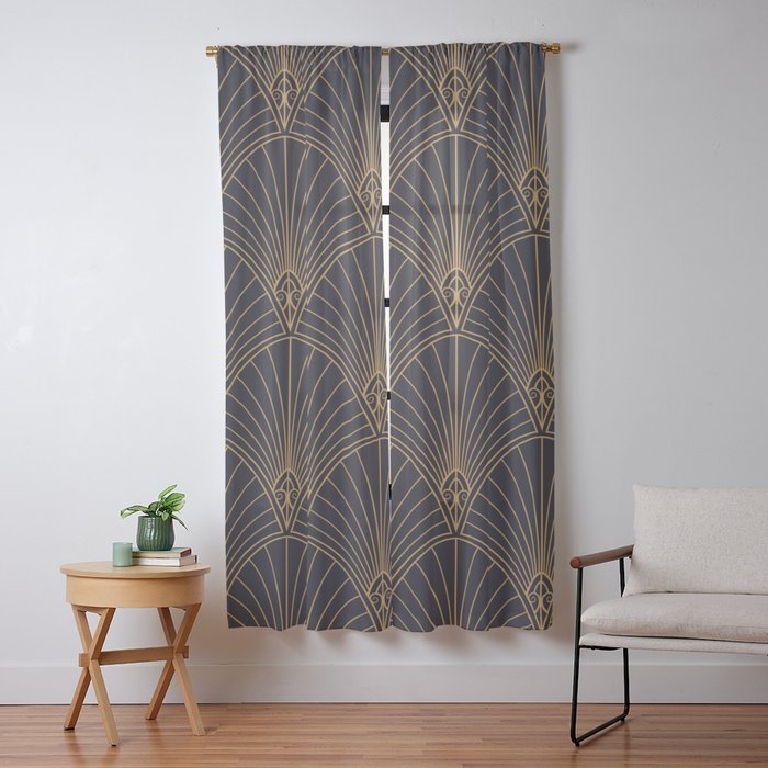 1920s revival Window Curtain