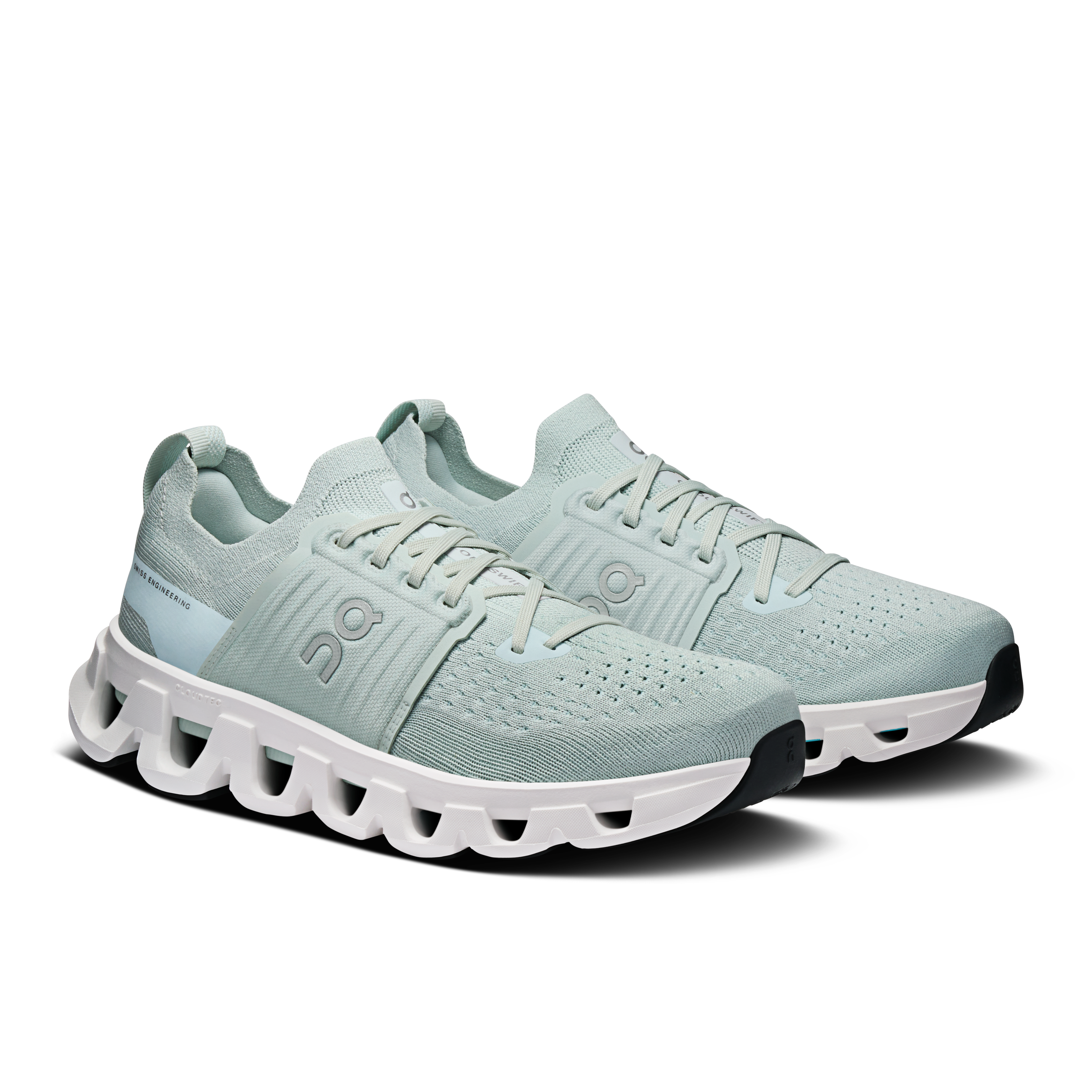 On Running Women's Cloudswift 4 Shoes - Surf / White