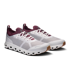 On Running Men's Cloud 6 Versa Shoes - Silver / Maroon