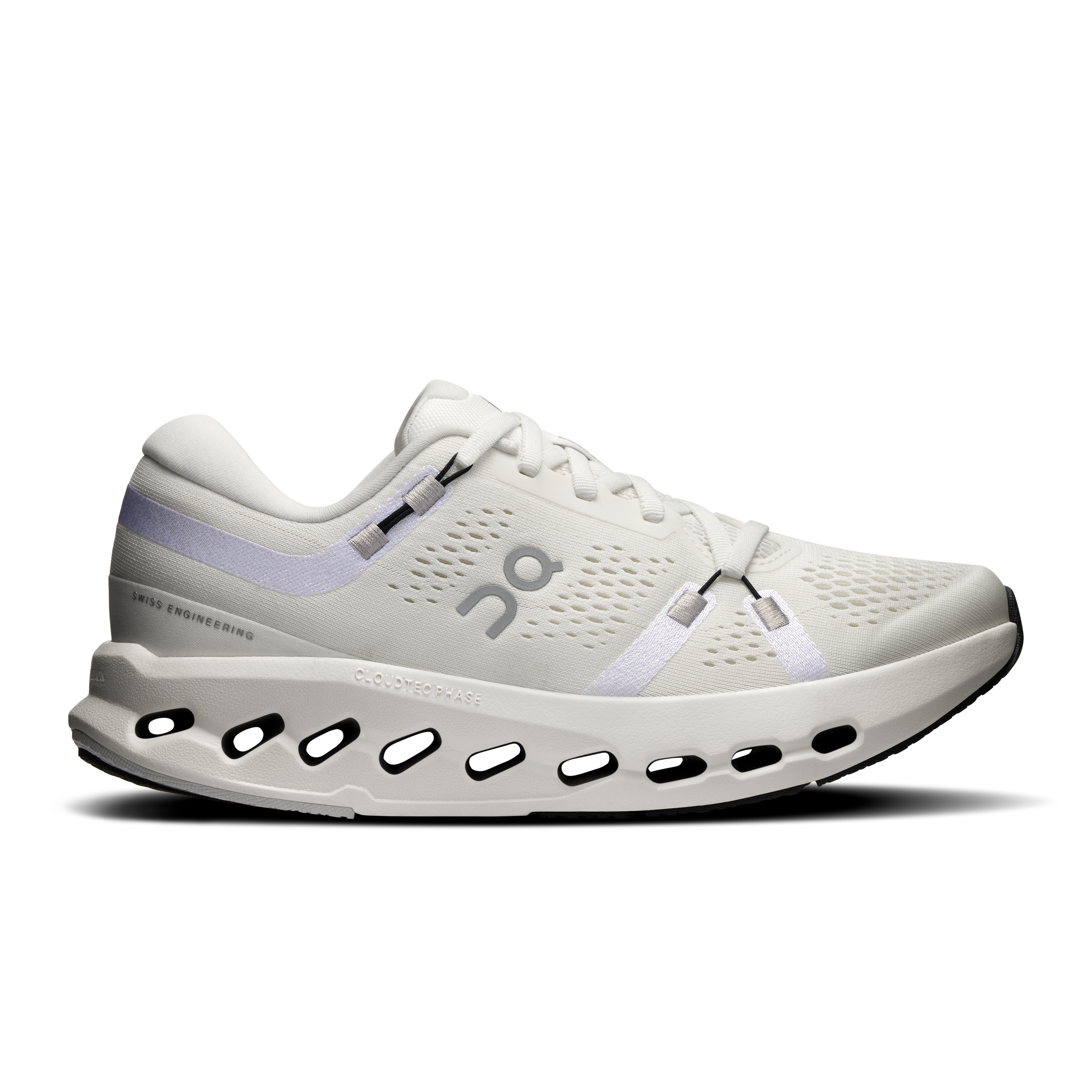 On Running Women's Cloudsurfer 2 Wide Shoes - Ivory / Ivory